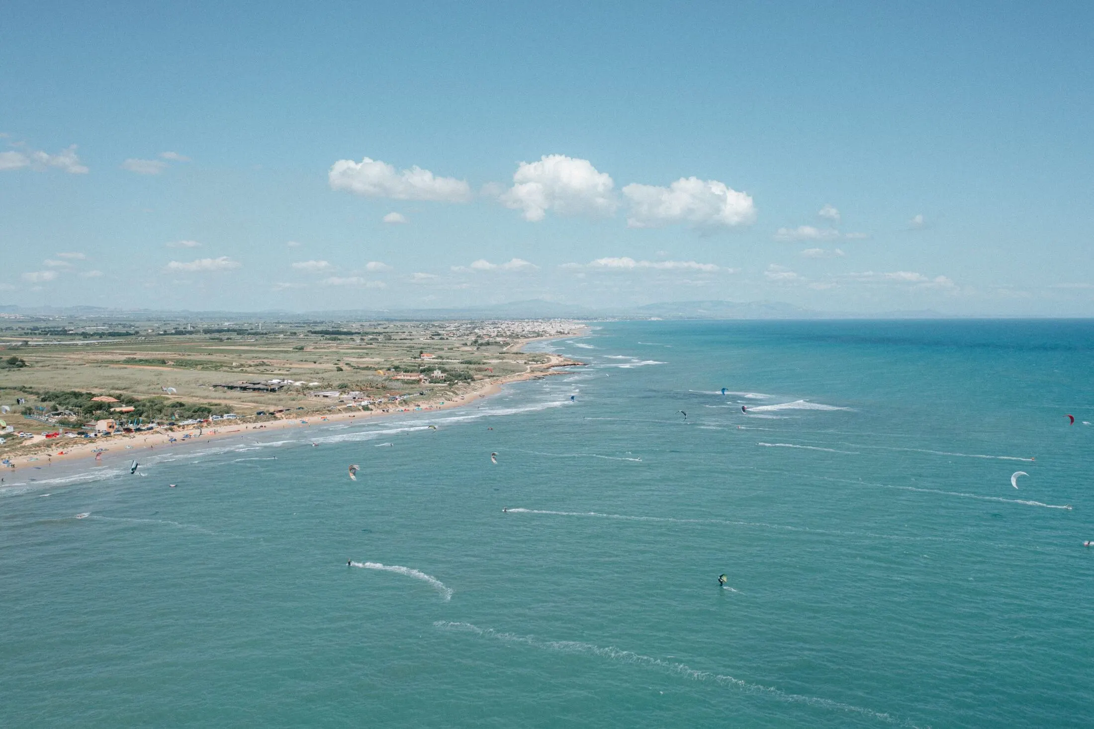 Kitesurf school session at the spot 3