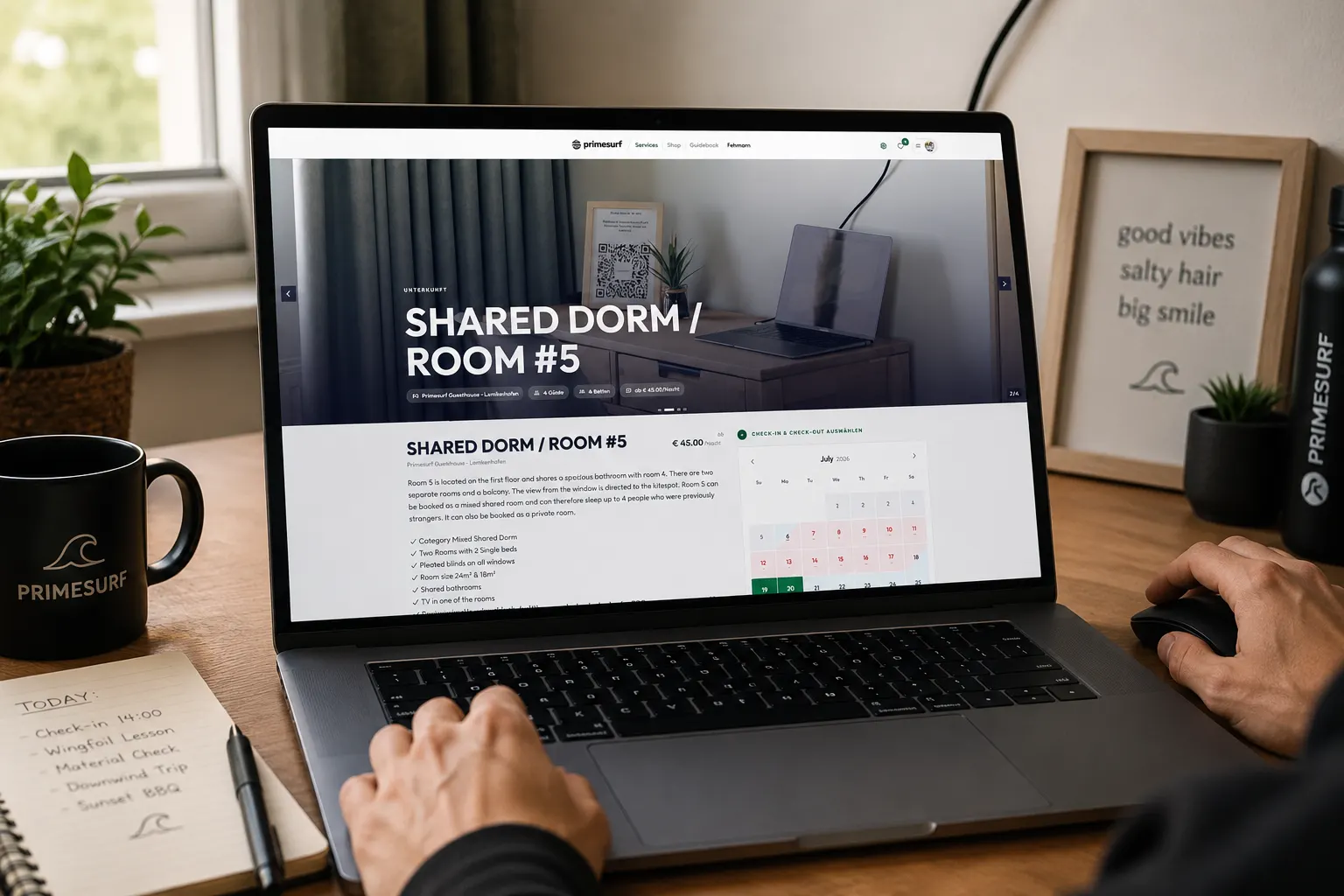 Accommodation connected to an outdoor sports school stay 3