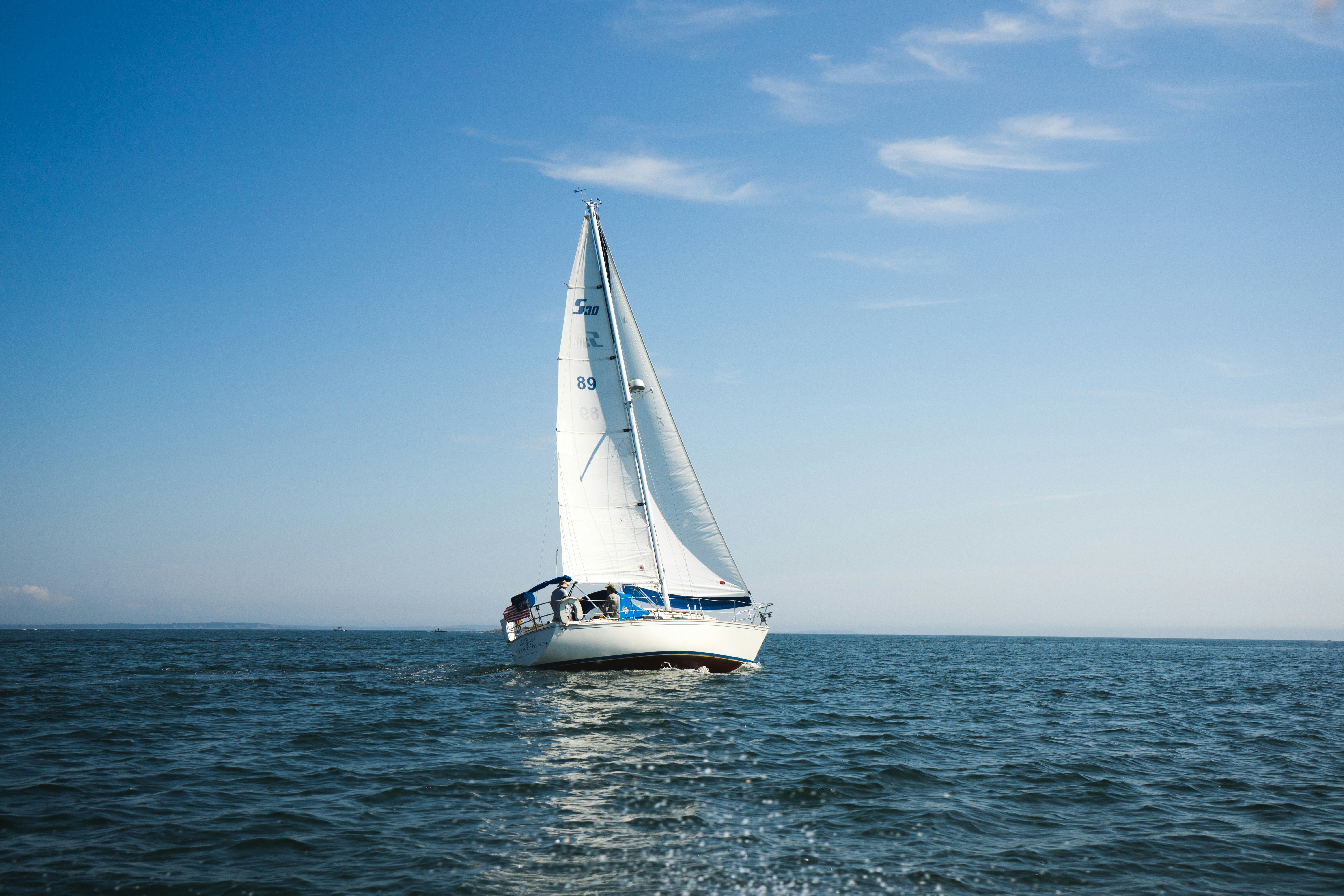 Sailing school activity on the water 1