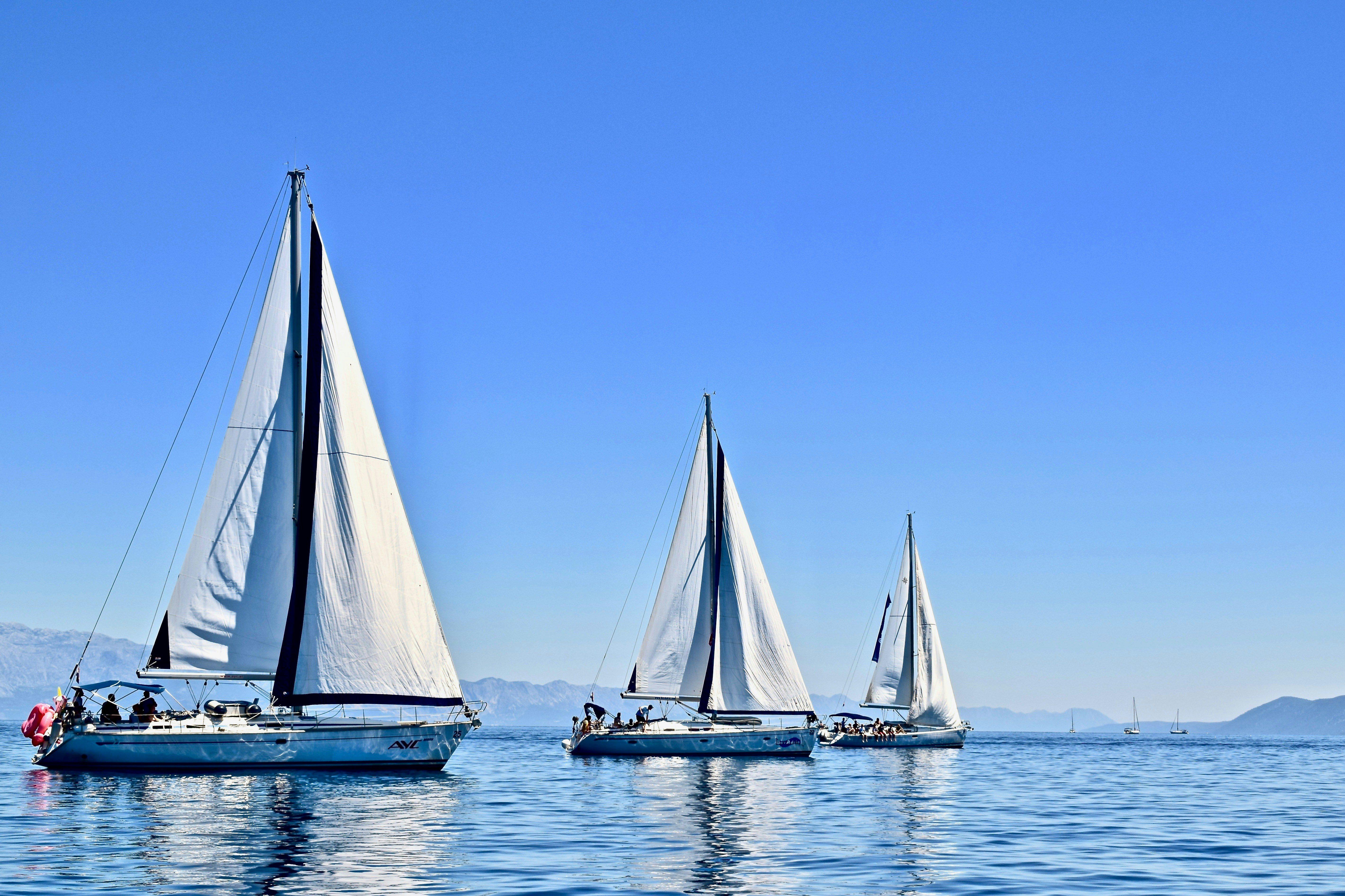 Sailing school activity on the water 4